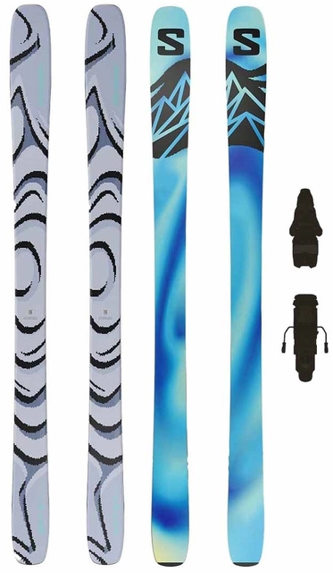 Salomon QST 100 m/toppturbinding Topptur/Freeride - Unisex 