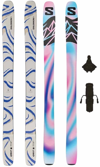 Salomon QST 106 m/binding Topptur/lettvekt - Unisex 