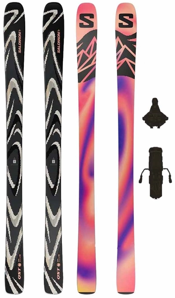 Salomon QST 94 m/toppturbinding Topptur/Lettvekt - Unisex