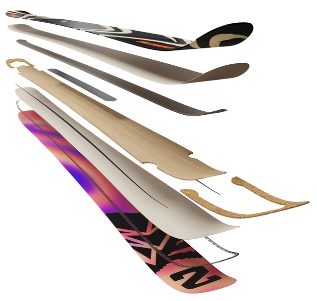 Salomon QST 94 Black/Almond - 164cm 