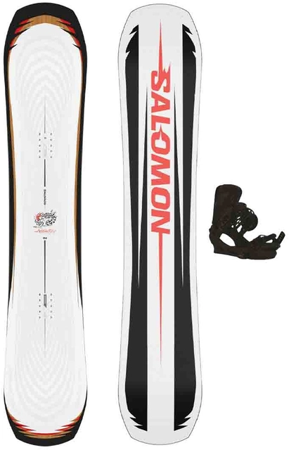 Salomon Assassin m/binding All Mountain/Freestyle - Herre 