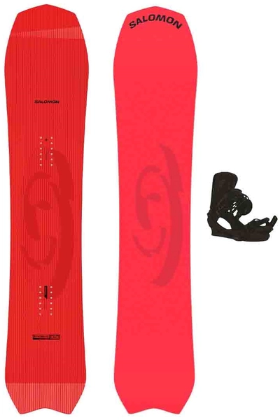 Salomon Dancehaul m/binding All Mountain - Herre