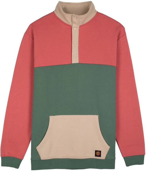 Santa Cruz Classic Label Quarter Crew Multi