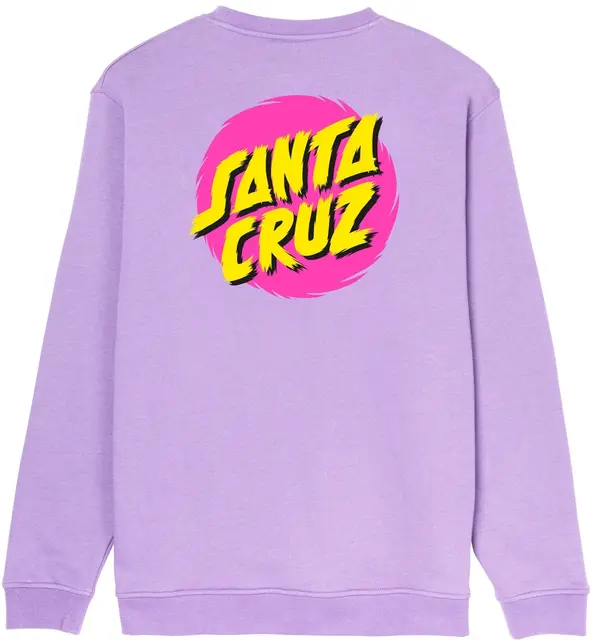 Santa Cruz Style Dot Crew Digital Lavender - M 