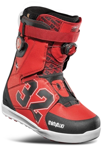 Thirty Two Lashed Dbl Boa x Zeb Powell Black/Red