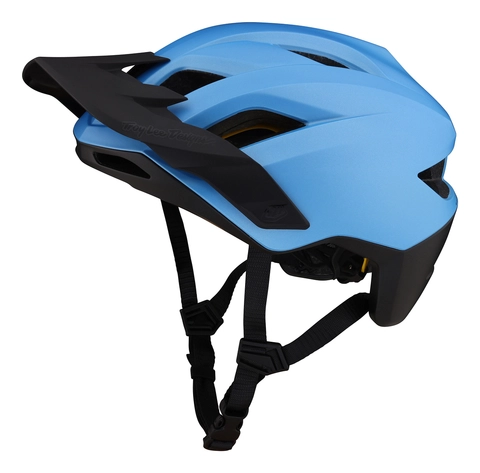 Troy Lee Flowline Youth Helmet Oasis Blue/Black - One Size