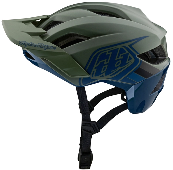 Troy Lee Flowline SE Mips Helmet Olive/Indigo