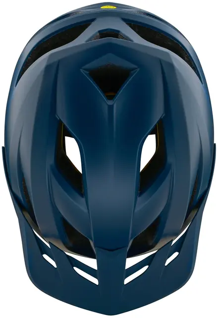 Troy Lee Flowline Youth Helmet Dark Indigo - One Size 