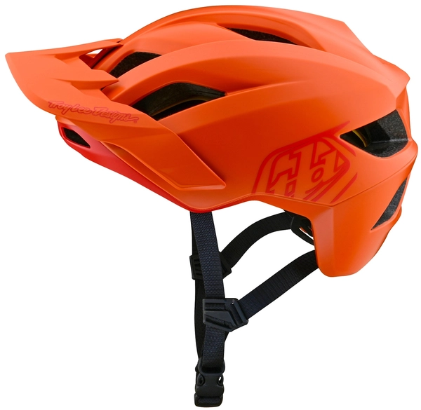 Troy Lee Flowline Youth Helmet Mandarin - One Size