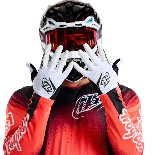 Troy Lee Air Glove Mono White - M 
