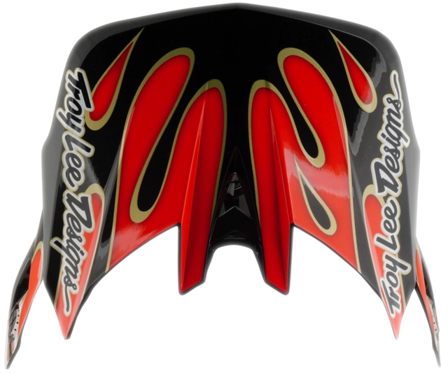 Troy Lee D4 Composite Mips Helmet Overspray White/Red - M 