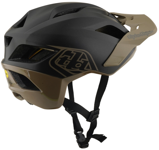 Troy Lee Flowline Mips Helmet Point Charcoal/Timber - M/L 
