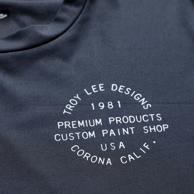 Troy Lee Ruckus Ride LS Tee Pressed Carbon - M 