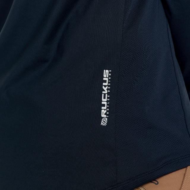 Troy Lee Ruckus Ride LS Tee Pressed Carbon - M 