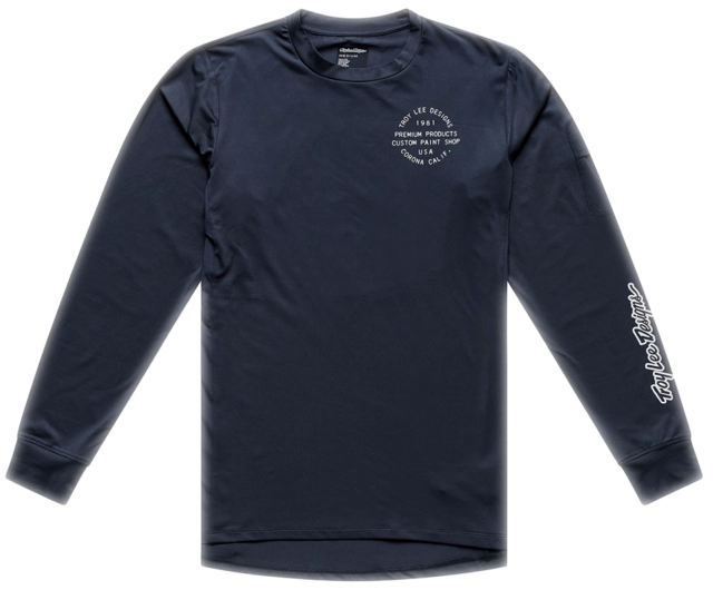 Troy Lee Ruckus Ride LS Tee Pressed Carbon - M 
