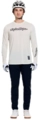Troy Lee Skyline Ride LS Tee Signature Pumice - L