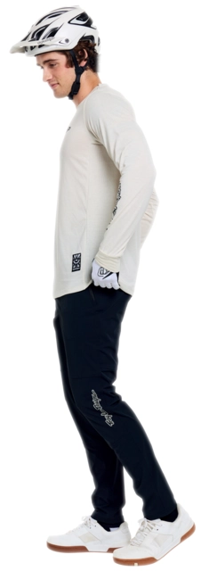 Troy Lee Skyline Ride LS Tee Signature Pumice 