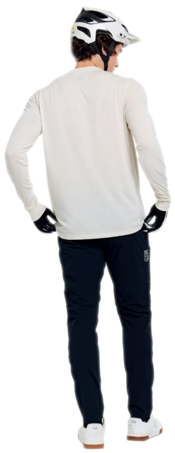 Troy Lee Skyline Ride LS Tee Signature Pumice 