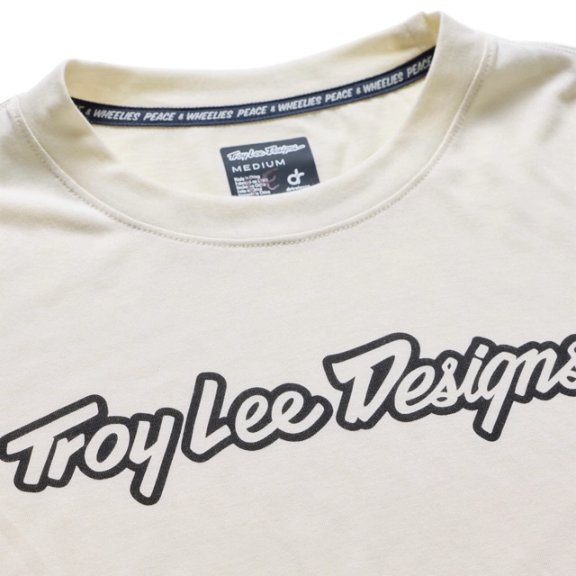 Troy Lee Skyline Ride LS Tee Signature Pumice 