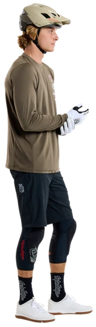 Troy Lee Skyline Trail Short Shell Mono Black - 36 