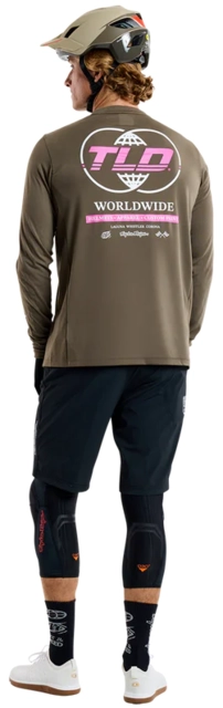 Troy Lee Skyline Trail Short Shell Mono Black - 36 