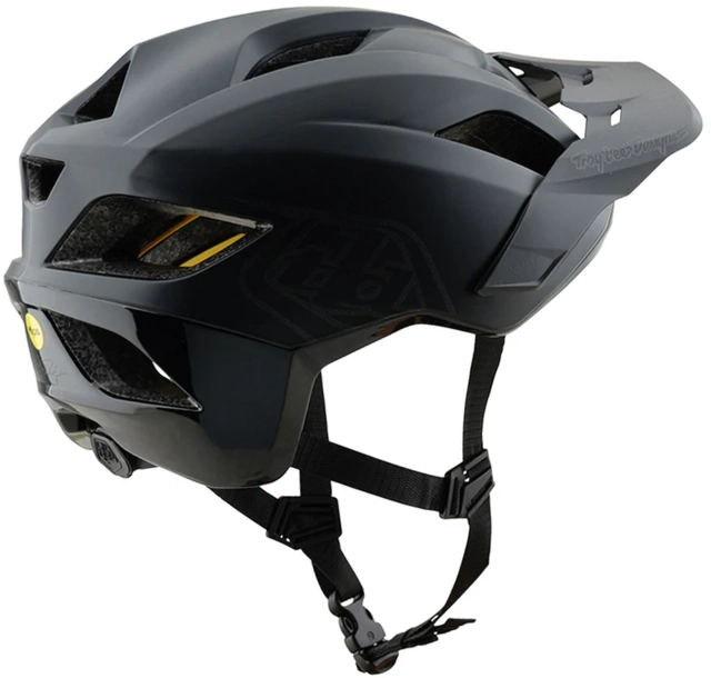 Troy Lee Youth Flowline Mips Helmet Point Black/Charcoal 