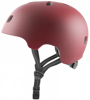 TSG Meta Helmet Satin Oxblood - S/M 
