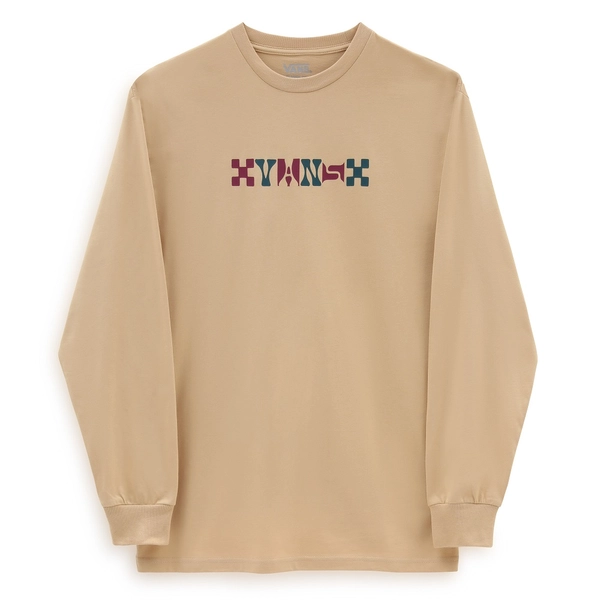Vans Checker Type LS Tee Taos Taupe