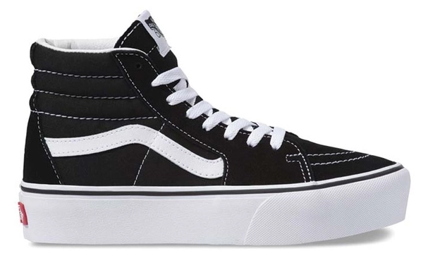 Vans Sk8 Hi Platform 2.0 Black/True White