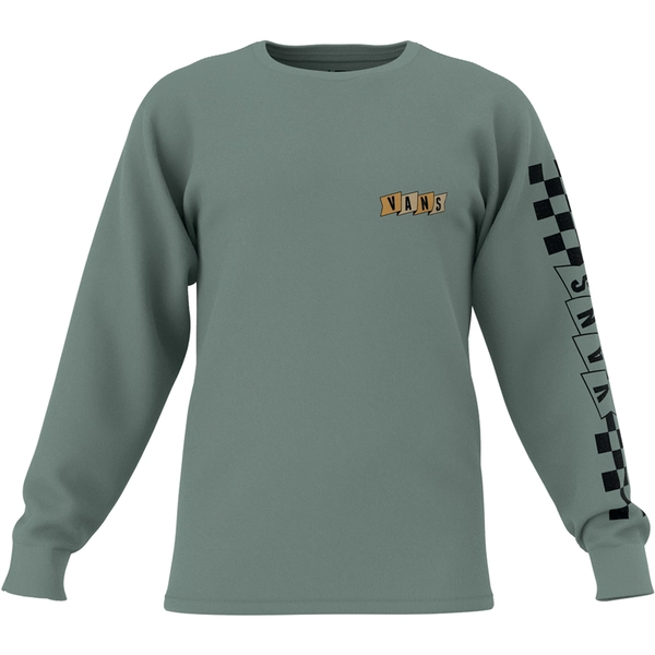 Vans Banner Logo LS Tee Chinois Green