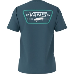 Vans Full Patch Back SS Tee Teal/Waterfall/Blue Glow - S
