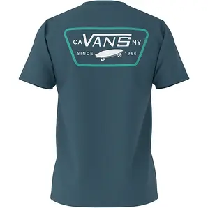 Vans Full Patch Back SS Tee Teal/Waterfall/Blue Glow