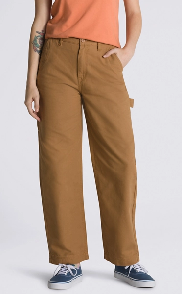 Vans W&#39;s Ground Work Pant Tobacco Brown