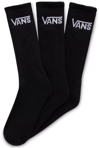 Vans Classic Crew Sock 3-pack Black