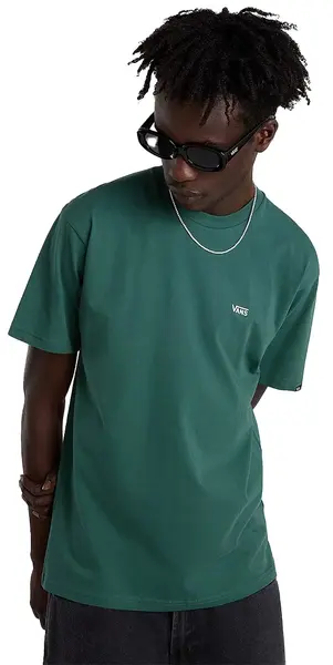Vans Left Chest Logo SS Tee Bistro Green