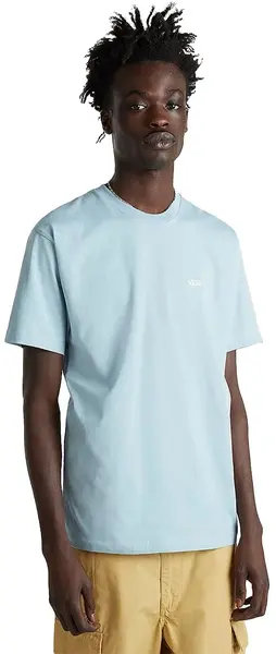 Vans Left Chest Logo SS Tee Dusty Blue