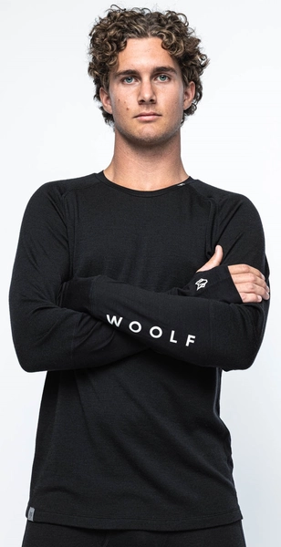 Woolf Svarthetta Performance LS M&#39;s Black