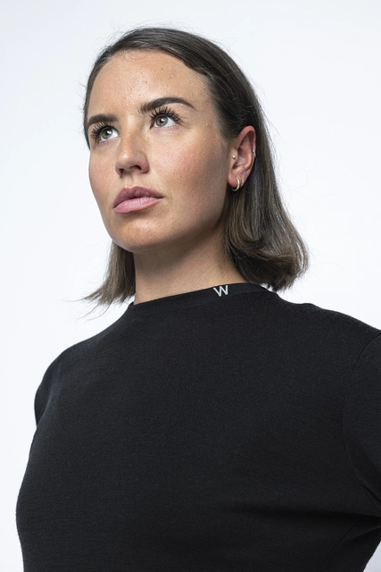 Woolf Snerte LS W's Black - M 