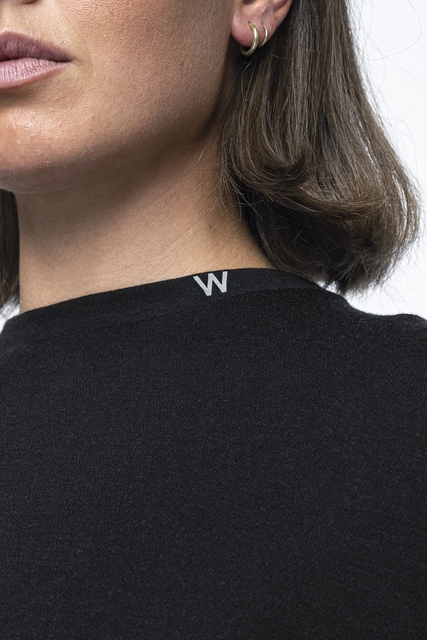 Woolf Snerte LS W's Black - M 