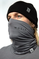 Woolf Tinden Neck Gaiter Grey - One Size