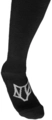 Woolf Torset Thin Sock Black - L/XL