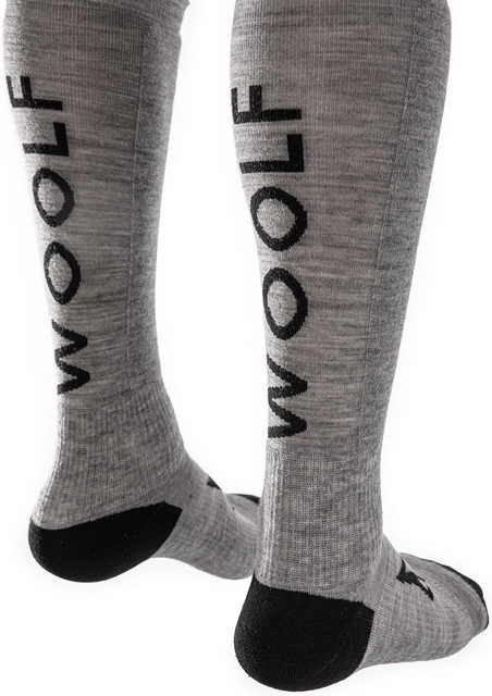 Woolf Ulsaak Tech Sock Grey - L/XL 