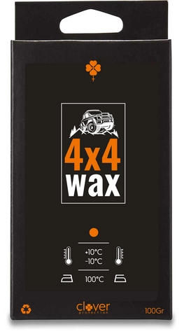 Clover 4x4 Wax -10°C/+10°C Orange - 100g