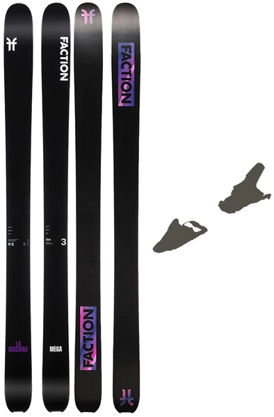 Faction La Machine 3 Mega m/binding Topptur/Freeride - Herre