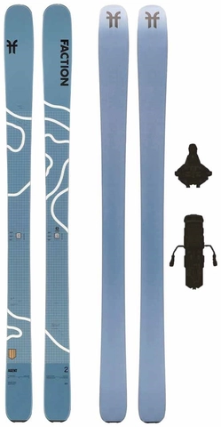 Faction Agent 2 m/toppturbinding Topptur/Lettvekt - Unisex