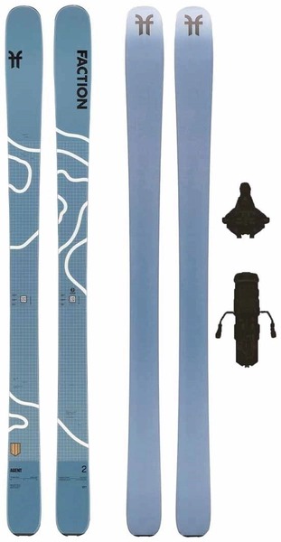 Faction Agent 2 m/toppturbinding Topptur/Lettvekt - Unisex