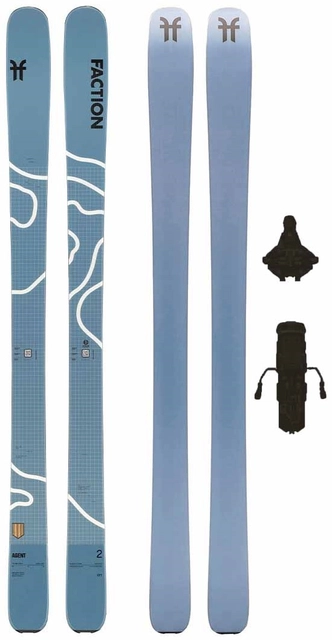 Faction Agent 2 m/toppturbinding Topptur/Lettvekt - Unisex 