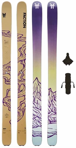 Faction Agent 3 Anthamatten m/binding Topptur/lettvekt - Unisex