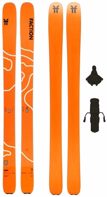 Faction Agent 3 m/binding Topptur/lettvekt - Unisex 