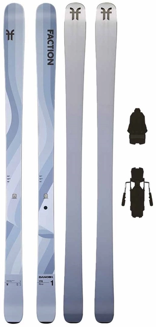 Faction Dancer 1 m/binding All Mountain/Freeride - Unisex 